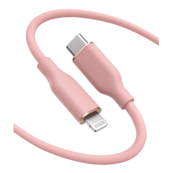 Additek C - Lightning Sillicone 1m pink