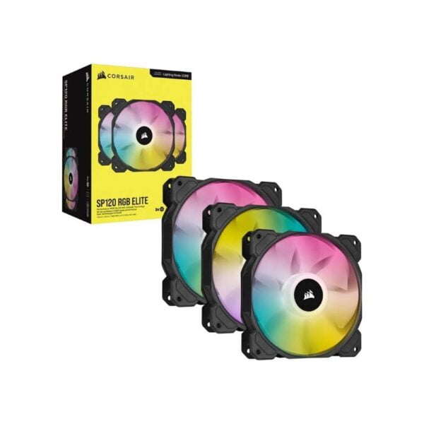 Corsair Sp120 RGB Elite Triple Pack