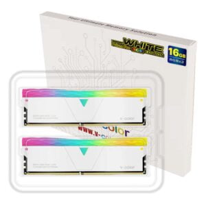 V-Color 16GB DDR4 3600MHz Prism Pro RGB RAM White