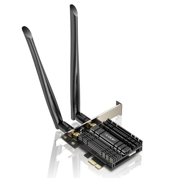 EDUP Wi-Fi 6.0 Bluetooth 5.2 PCIe Card