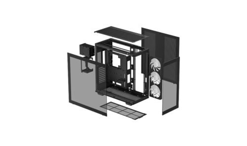 Deepcool CH780 Case 420MM Fans Included (3x 140MM)