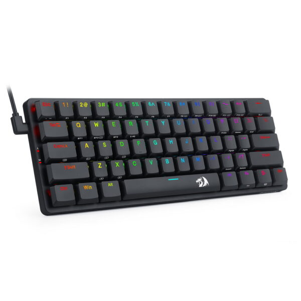 Redragon K615P 2.4G / Bluetooth / Wired 61 Key Gaming Keyboard