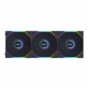 Lian Li ST120 LCD Fans Triple Pack Black