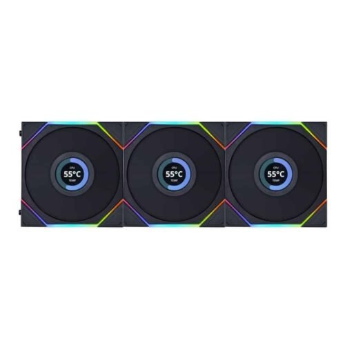 Lian Li ST120 LCD Fans Triple Pack Black