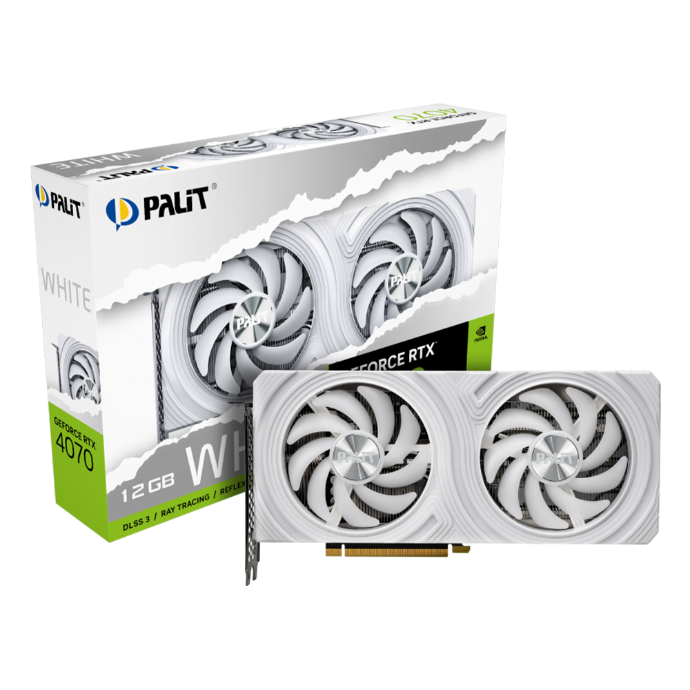 Palit RTX 4070 White Dual Fan 12GB