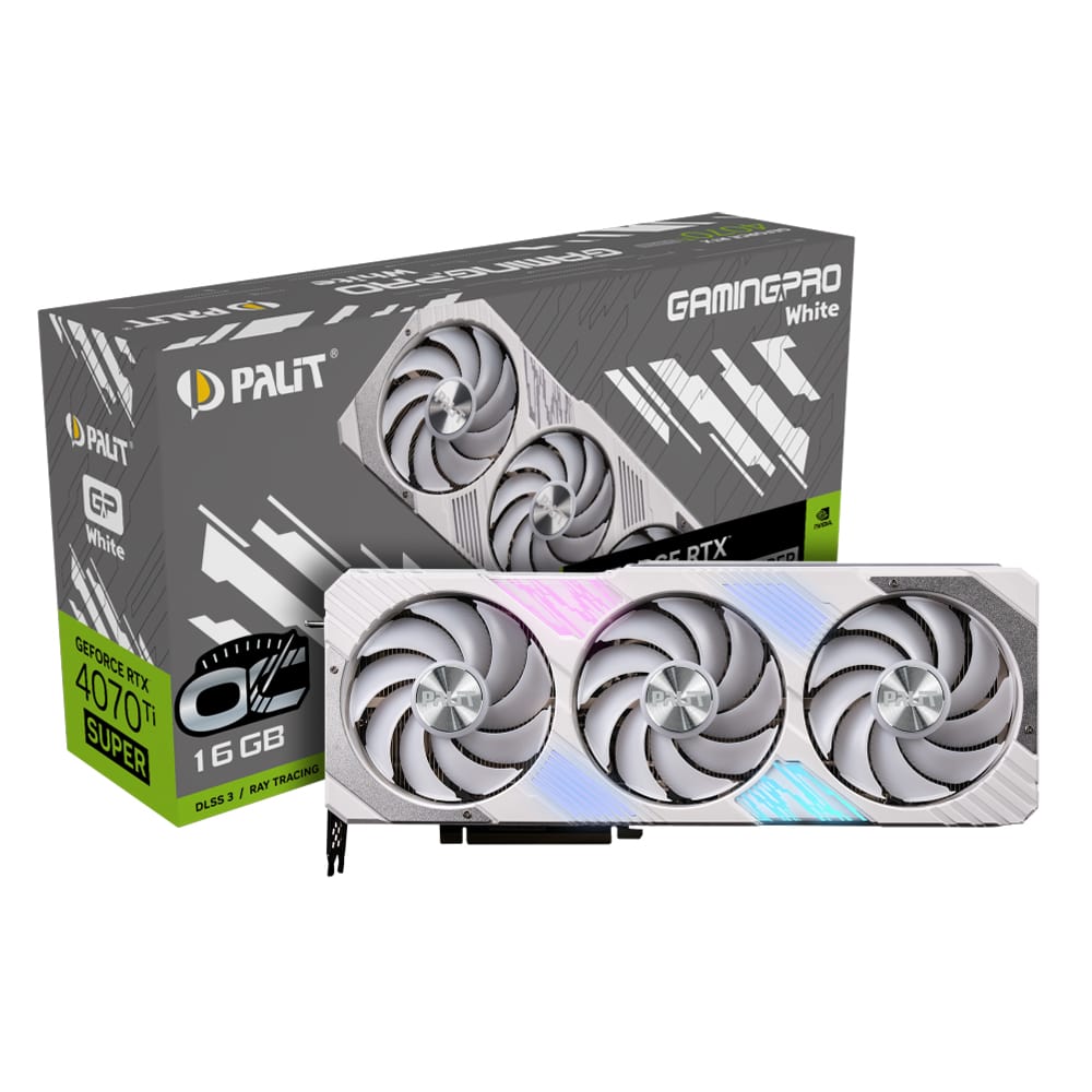 Palit RTX 4070Ti Super Gaming Pro White OC 16GB GDDR6X