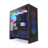 NZXT H7 FLOW RGB - ATX MID TOWER CASE - Black