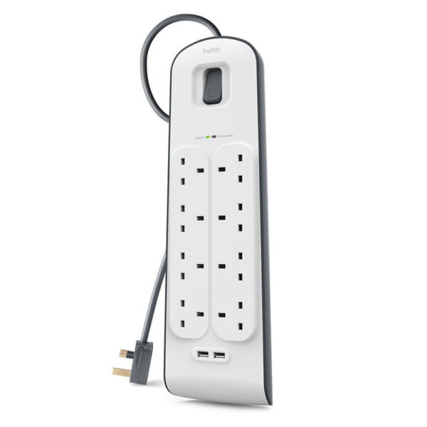 Belkin 8 Outlet Power Strip 2 USB