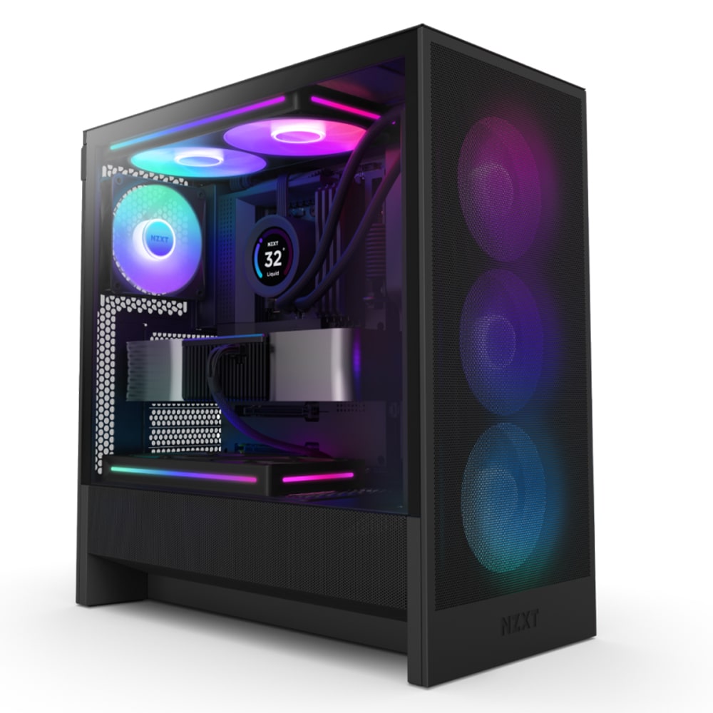 NZXT H5 Flow RGB Black 2024