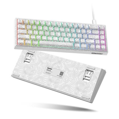 Womier M68 HE 65% Topographic Hall Effect White Womier M68 HE 65% Topographic Hall Effect White