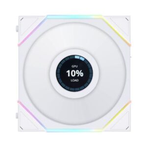 TL LCD 120 Single Fan white