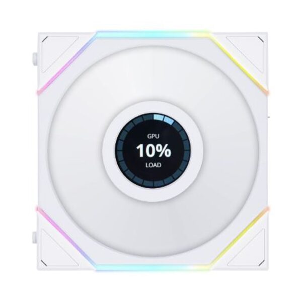 TL LCD 120 Single Fan white