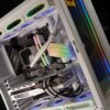 7700 7700XT White Build Neo Qube Custom PC