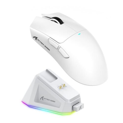 Attack Shark X11 Wireless Gaming Mouse White Attack Shark X11 Wireless Gaming Mouse White