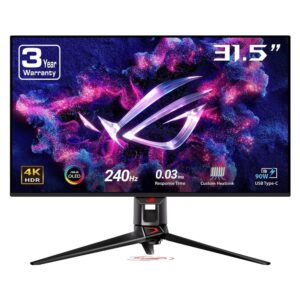 ASUS ROG Swift 32 4K QD-OLED Gaming Monitor PG32UCDM