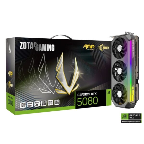 ZOTAC GAMING GeForce RTX 5080 AMP Extreme INFINITY