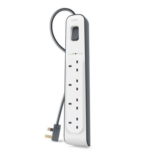 Belkin Surge Master 4 Outlets 2M Strip Belkin Surge Master 4 Outlets 2M Strip