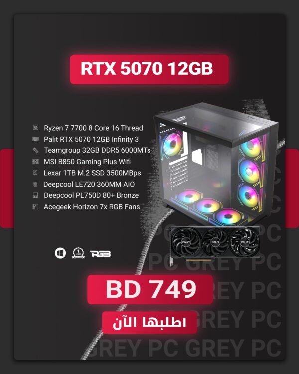 7700 5070 Build