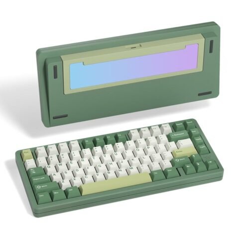 Womier SK75 VIA Wireless Aluminum Custom Keyboard Green