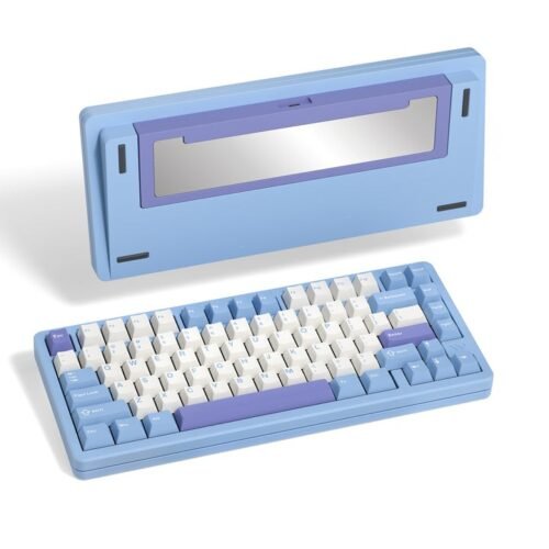 Womier SK75 VIA Wireless Aluminum Custom Keyboard Blue
