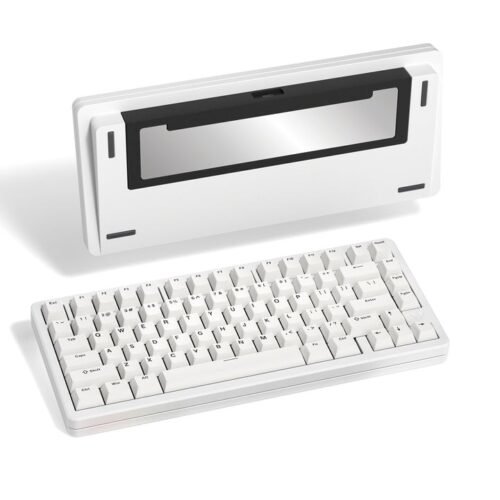 Womier SK75 VIA Wireless Aluminum Custom Keyboard White