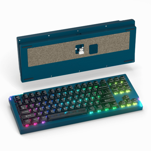 Womier SK87 TKL Aluminium Wireless Custom Mechanical Keyboard Blue Womier SK87 TKL Aluminium Wireless Custom Mechanical Keyboard Blue