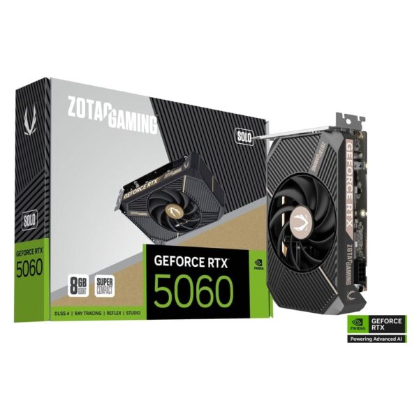 ZOTAC GAMING GeForce RTX 5060 SOLO 8GB GDDR7