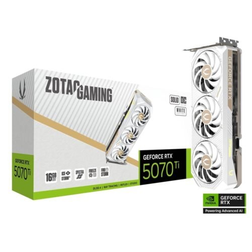 Zotac RTX 5070Ti Solid Core OC White Edition Zotac RTX 5070Ti Solid Core OC White Edition