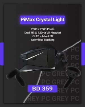 PiMax Crystal Light Dual 4K 120Hz VR Headset Ins Stock Bahrain