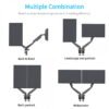 Devo Gaming Monitor Arm - Flexi Core 2 - Black