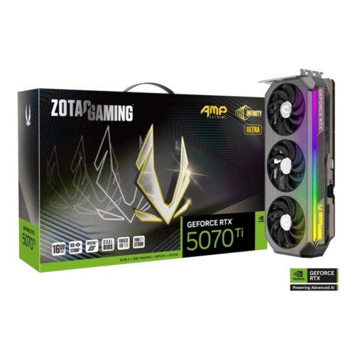 ZOTAC GeForce RTX 5070Ti 16GB AMP Extreme Infinity Ultra