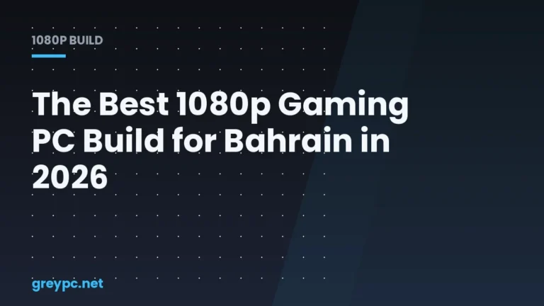 High-performance 1080p gaming PC components and build layout