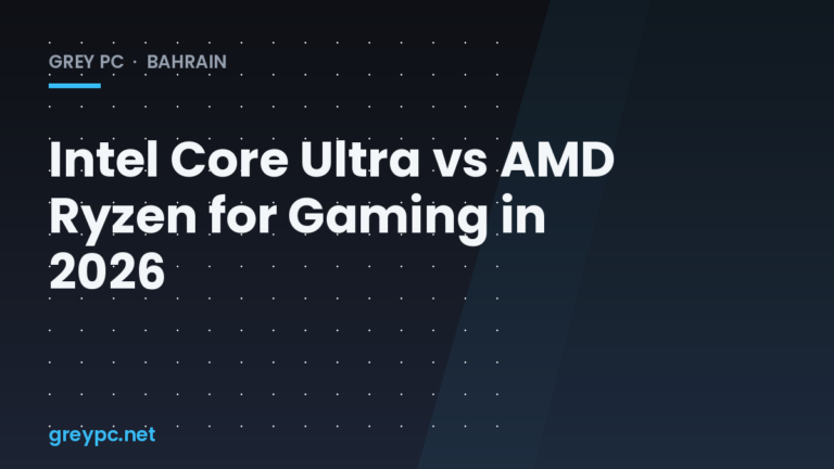 Intel Core Ultra and AMD Ryzen processors compared side by side for a 2026 gaming PC build
