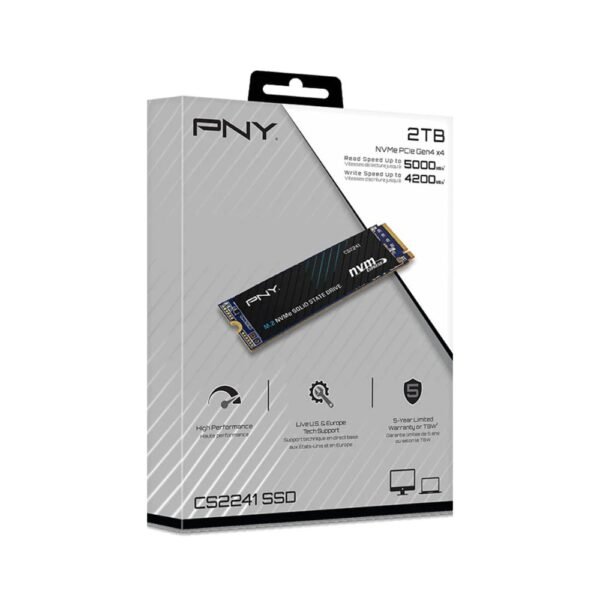 PNY 2TB M.2 SSD CS2241 5100MBPS