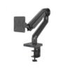 Devo Gaming Monitor Arm - Flexi Pro 1 - Black