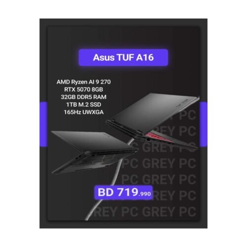 product-11352-1000x1000-1 ASUS TUF A16 | AI 9 270 | RTX 5070 | 32GB | 1TB