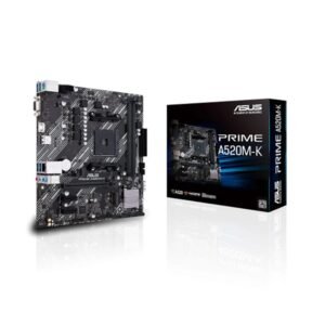 Asus A520M-K AM4 Motherboard Ryzen 5000 Series
