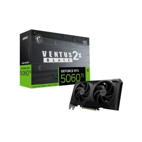 product-12221-1000x1000-1 MSI GeForce RTX 5060Ti Ventus 2X Black 16GB OC