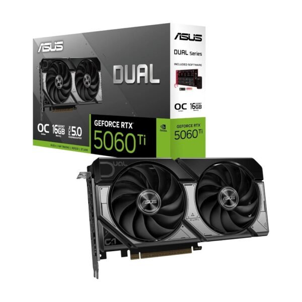 ASUS Dual GeForce RTX 5060 Ti 16GB GDDR7 OC Edition