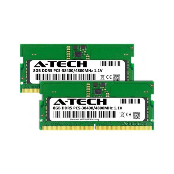 A-Tech 16GB DDR5 4800MHz Laptop Memory