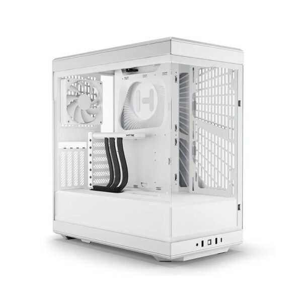 Hyte Y40 Aesthetic Case White with GPU Riser