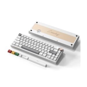 Womier SK65 65% Wireless Aluminum Keyboard Silver