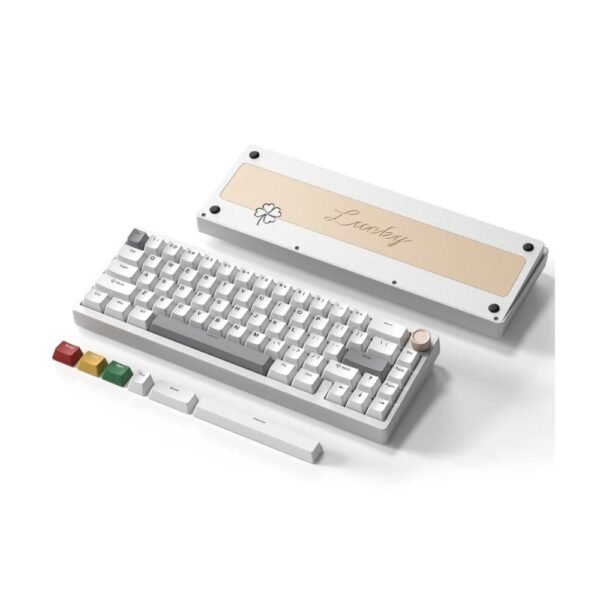 Womier SK65 65% Wireless Aluminum Keyboard Silver