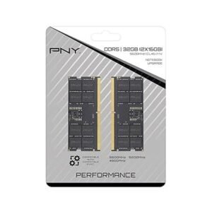 PNY 32GB DDR5 5600MTs Laptop Memory (16x2)