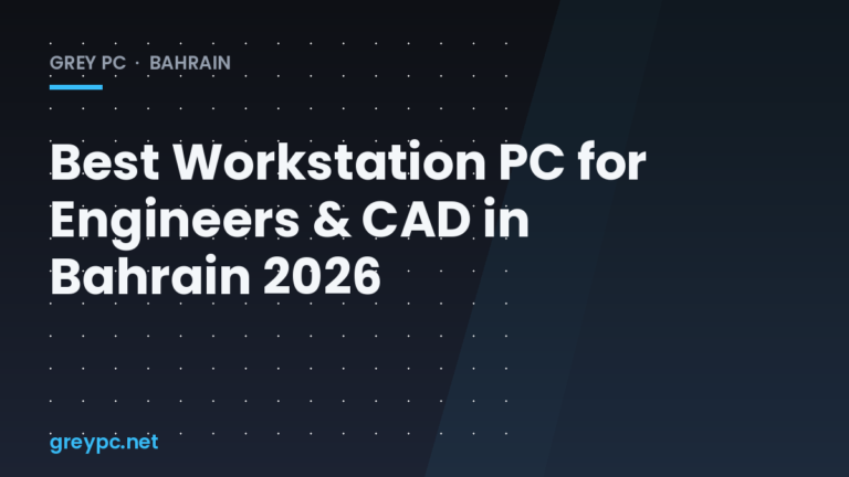 Custom CAD workstation PC build for engineers in Bahrain