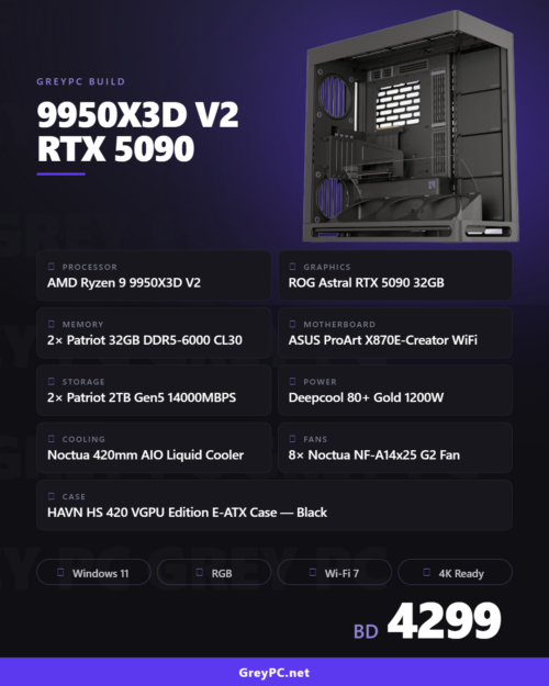 9950x3d-v2-rtx-5090 AMD Ryzen 9 9950X3D2 / RTX 5090 32GB Gaming PC