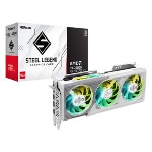 asrock-rx-9070xt-steel-legend-16gb-white ASRock Radeon RX 9070 XT Steel Legend 16GB (White)